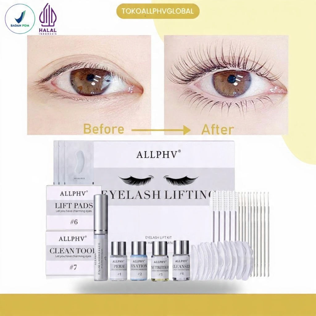 ALLPHV Eyelash Lifting Kit for Keriting Pelentik Bulu Mata Permanen
