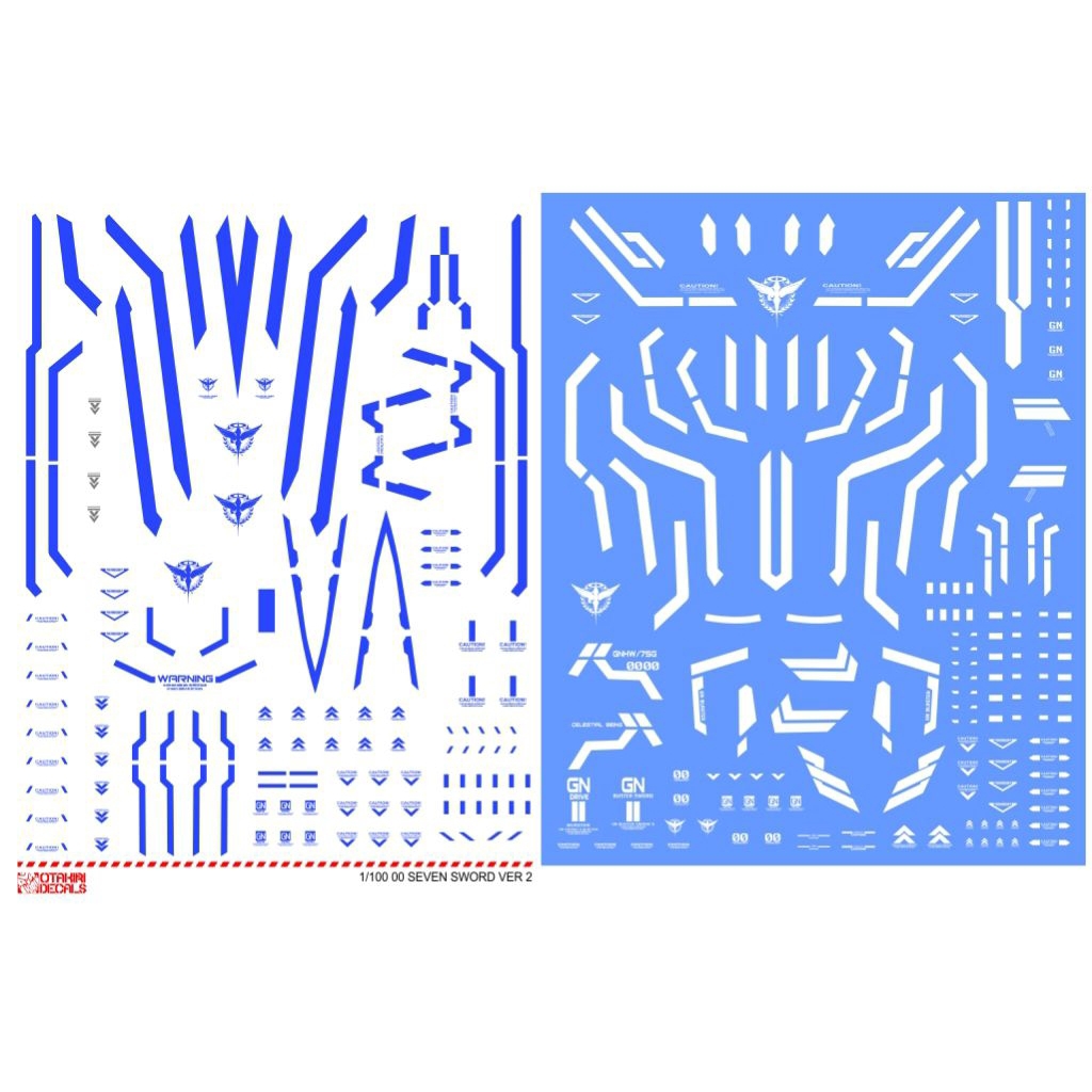 00 SEVEN SWORD DECAL