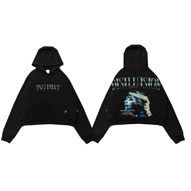 HOODIE CROP ORIGINAIL PUNISMENT/JAKET PRIA/SWEATER PRIA/HOODIE OVERSIZE/HOODIE CROP REED