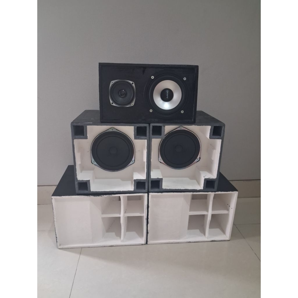 Paket sound system lengkap 2 box subpali 2 box planar 1 box line array