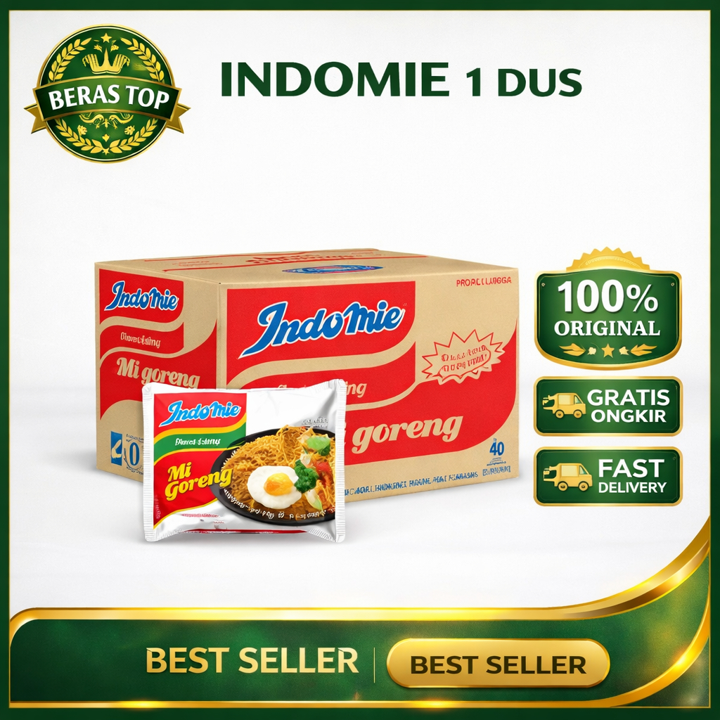 [READY SURABAYA] Indomie Goreng 1 Dus 40Pcs Original