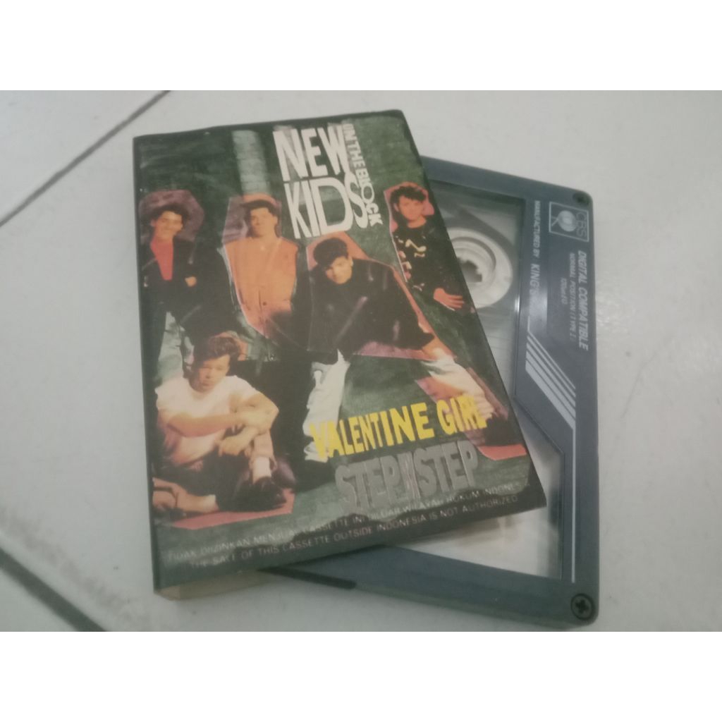 Kaset Pita New Kids On The Block Valentine Girl