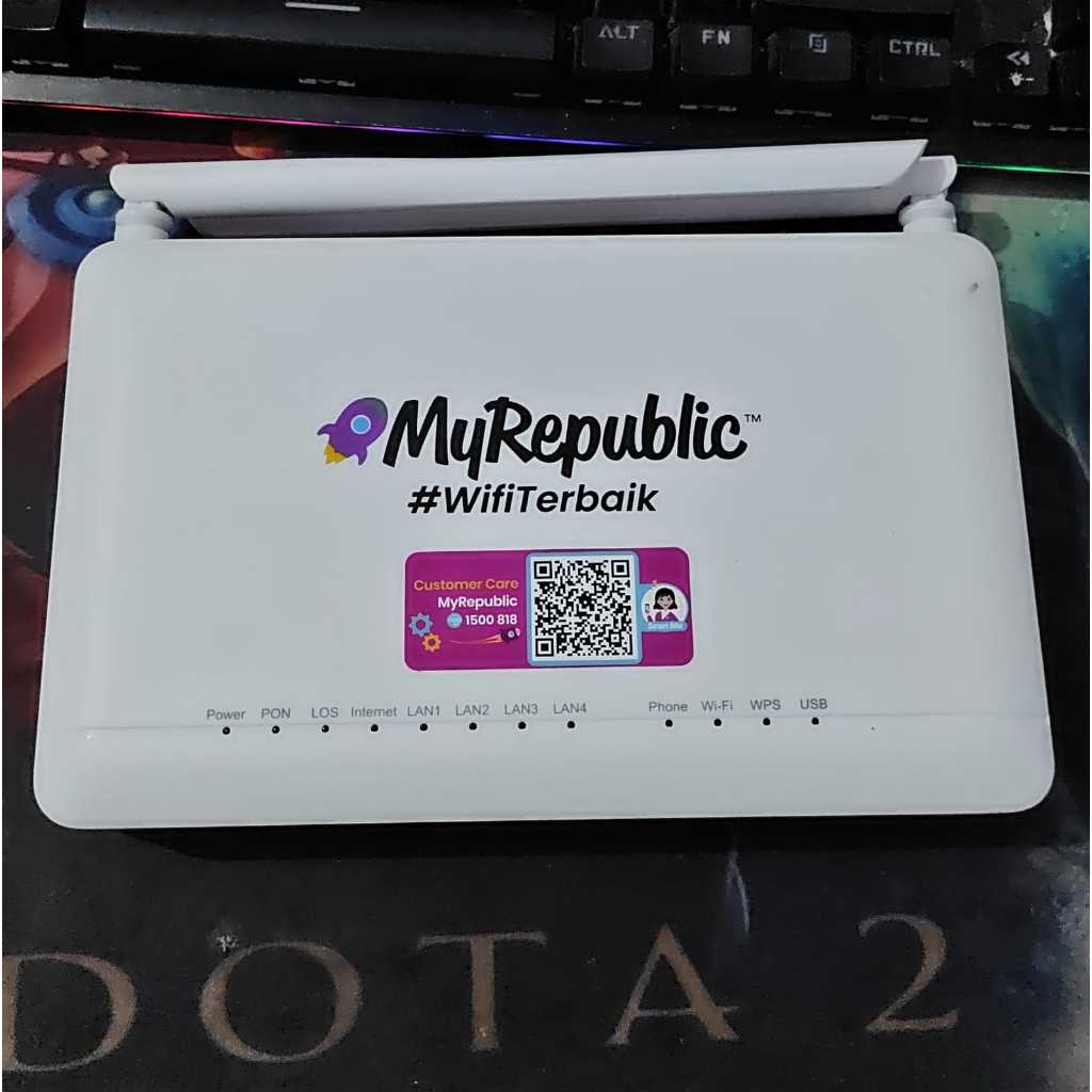 ZTE F670L Port Hijau Unit Only