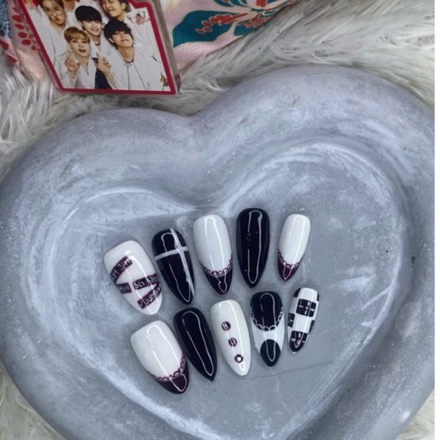 BTS Press On Nails Edition