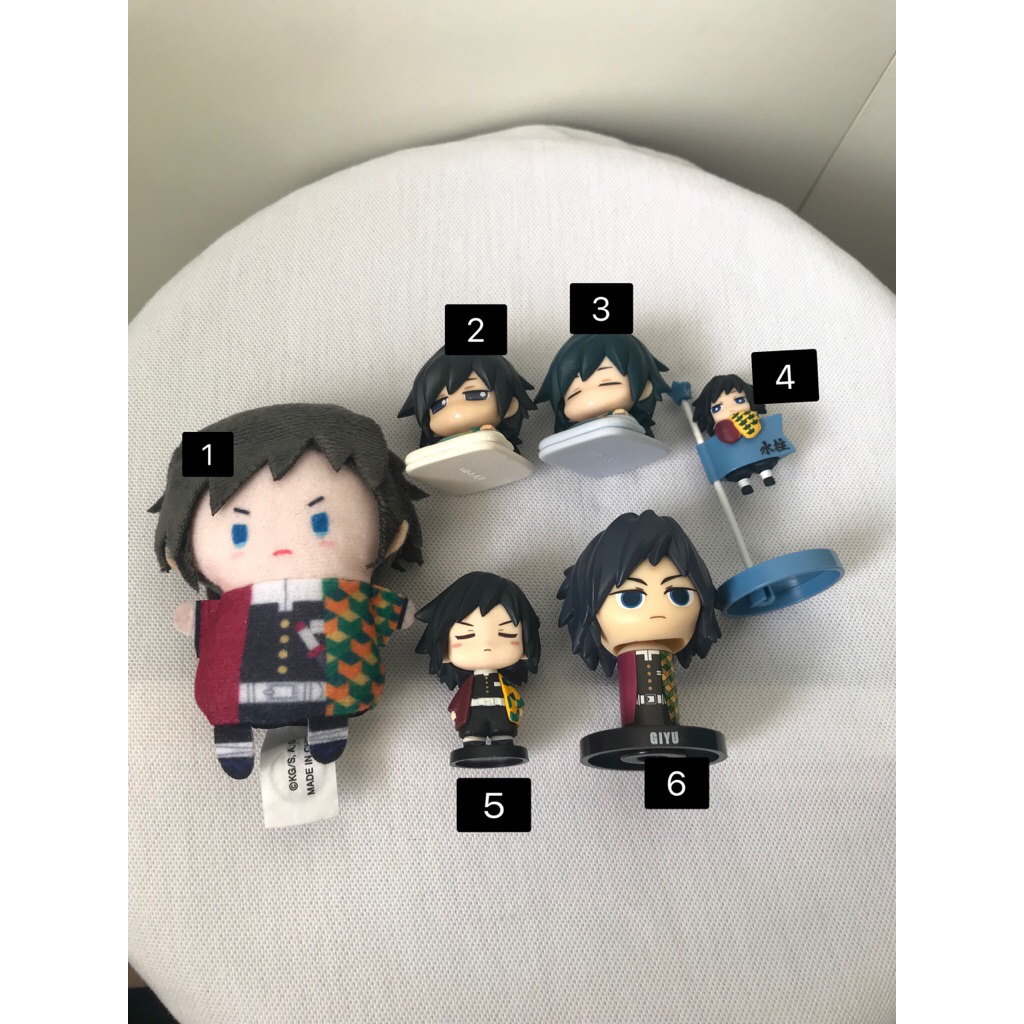 Giyu Tomioka figure plush onemutan official demon slayer