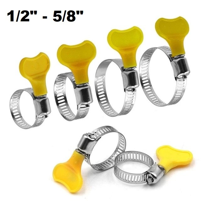 JCK - CLAMP SLANG STAINLESS + KUPING
