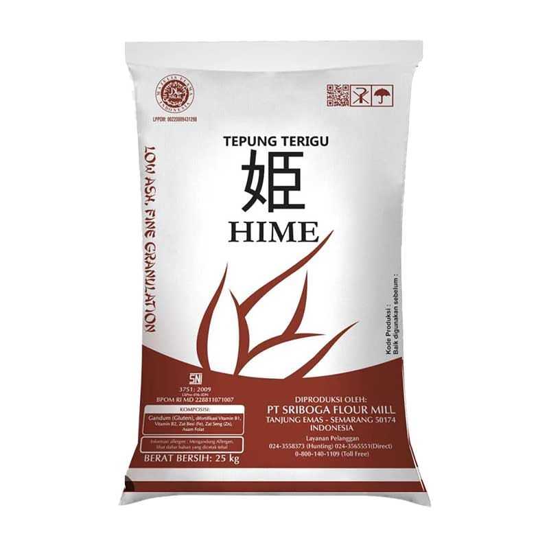 Tepung Terigu Hime 25 kg - Roti Tawar & Manis