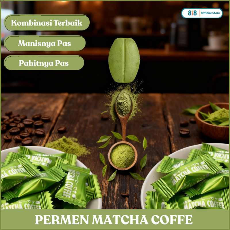 Permen Macha Coffee Nikmati Rasa Permen Yang Berbeda Dengan Rasa Macha / Permen Matcha Enak Dan Haru