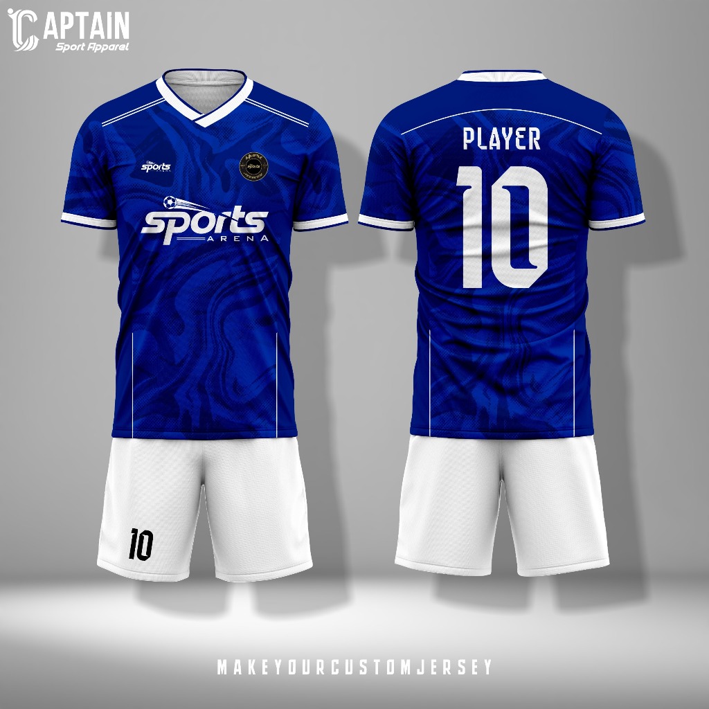 JERSEY FREE CUSTOM ARENA SPORTWEAR BIRU