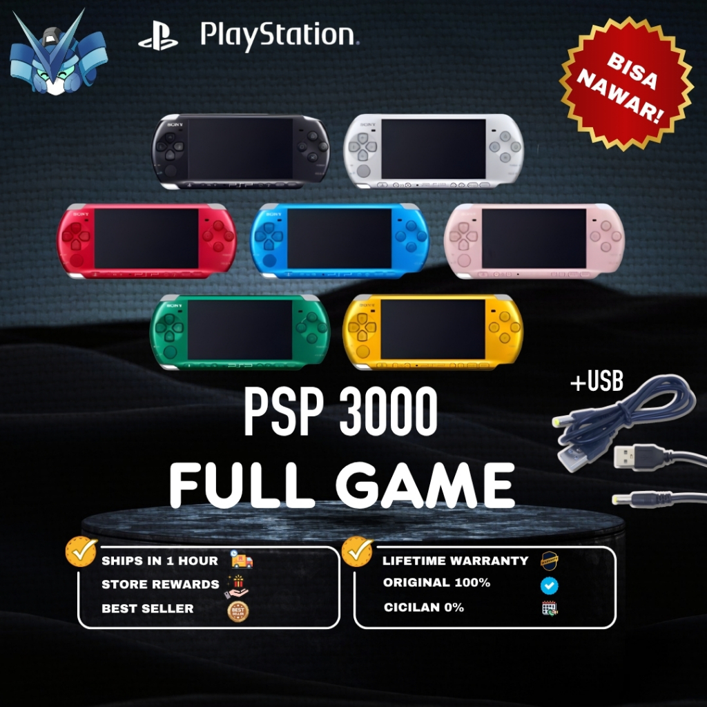 PSP SONY 3000 64GB 128GB FULL GAME / Sony PSP 3000 CFW