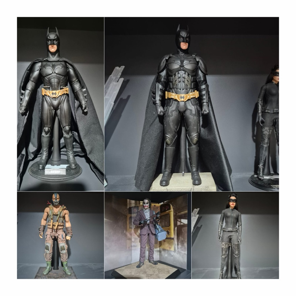 Batman begins & The Dark Knight Hot toys & kitbas (mayoritas part nya Hot Toys)