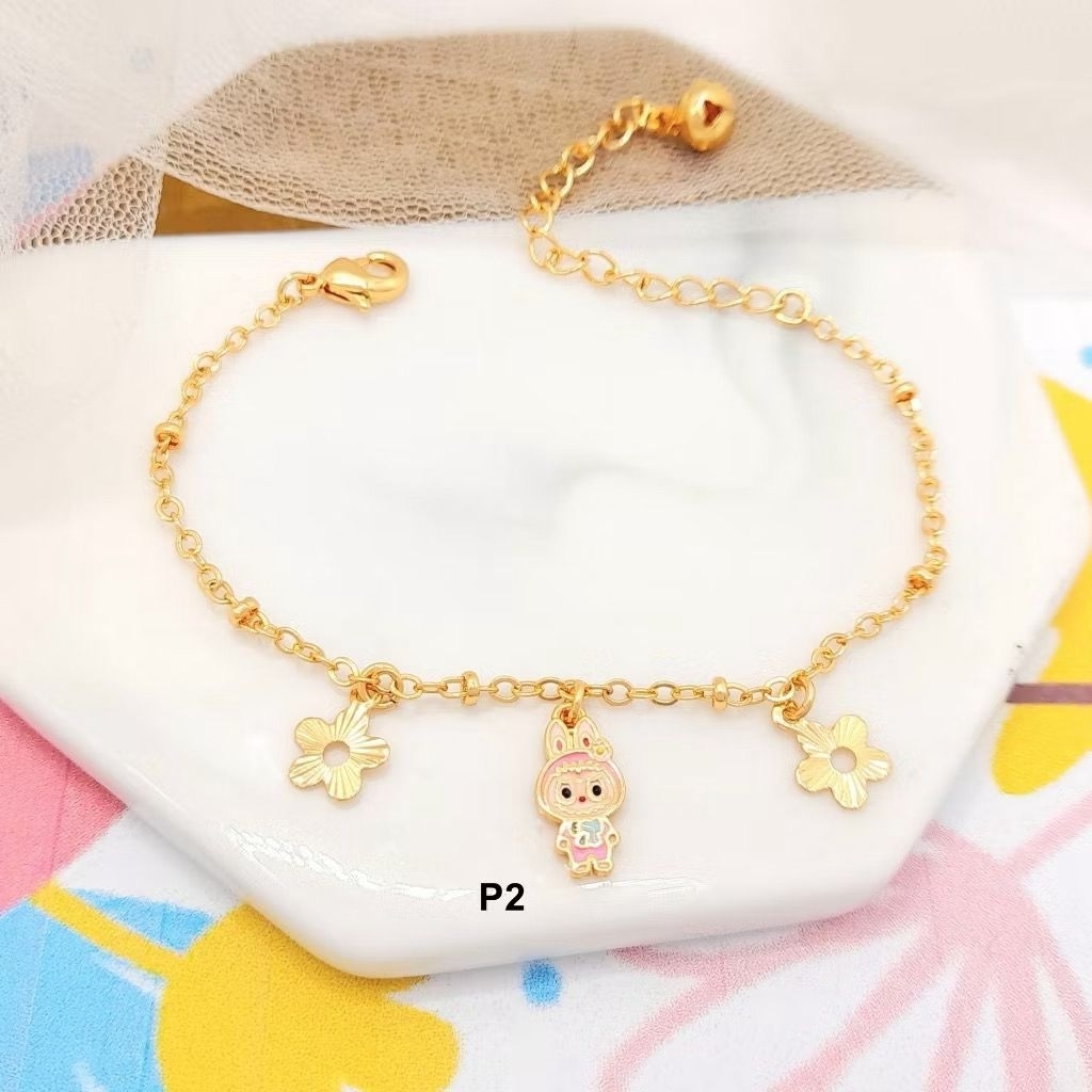 gelang titanium anak karakter