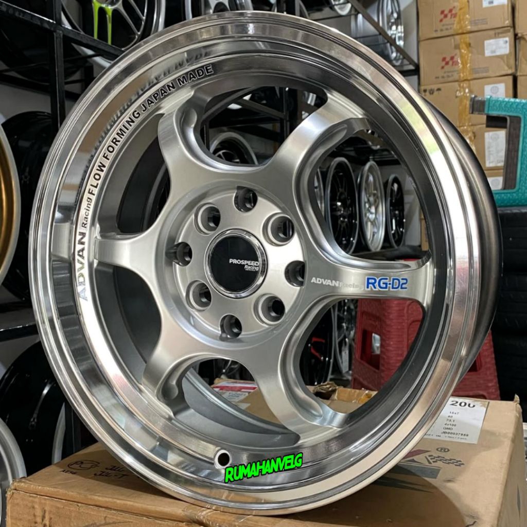 velg advan rg d2 ring 15 lebar 6,5 velg racing r15 avanza Xenia velg mobil ring 15 velg Swift kijang