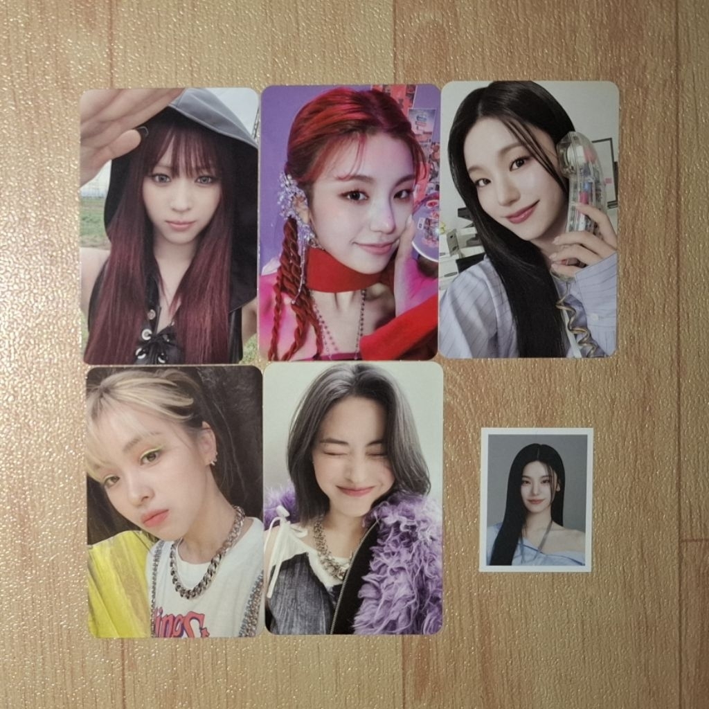 PC Photocard ITZY Yeji Best Friends Forever Mafia in the morning Ryujin Girls will be girls Chesire 