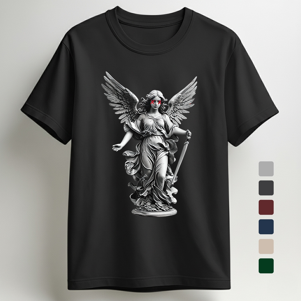 3DimensionWear - Kaos Distro Premium Original 3D Angel Of Truth - DM0760