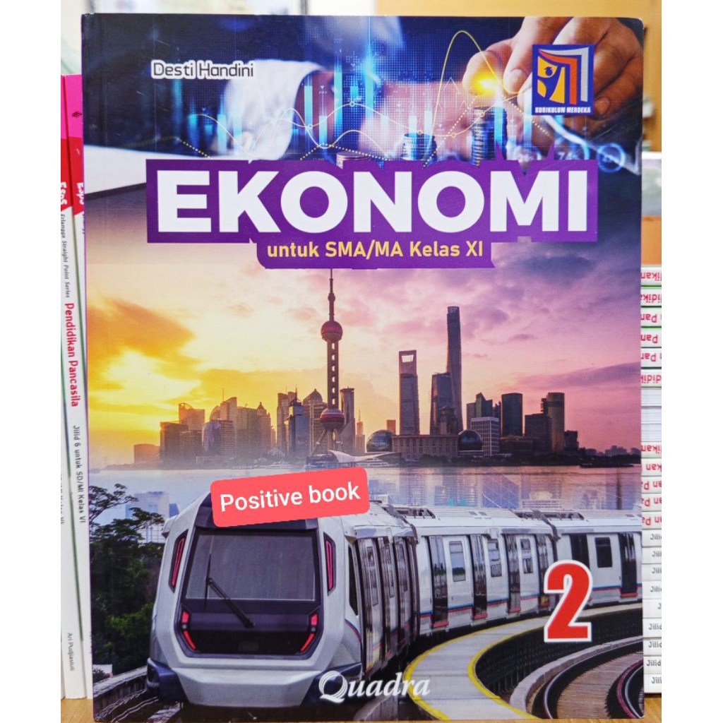 Buku Ekonomi Kelas 11 SMA Kurikulum Merdeka Quadra