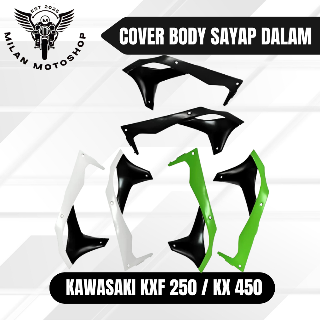 Set Sayap Depan KXF 250 KX 450 Legsil KXF 450 KX 250 Milancross Body KX 250