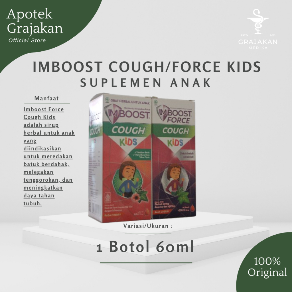 Imboost Cough Kids / Imboost Force Cough Kids