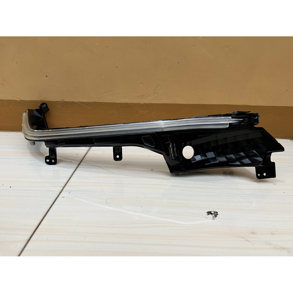 frame+mika DRL alis bagian KANAN headlamp lampu depan rush/terios 2018 up custom hitam glossy origin