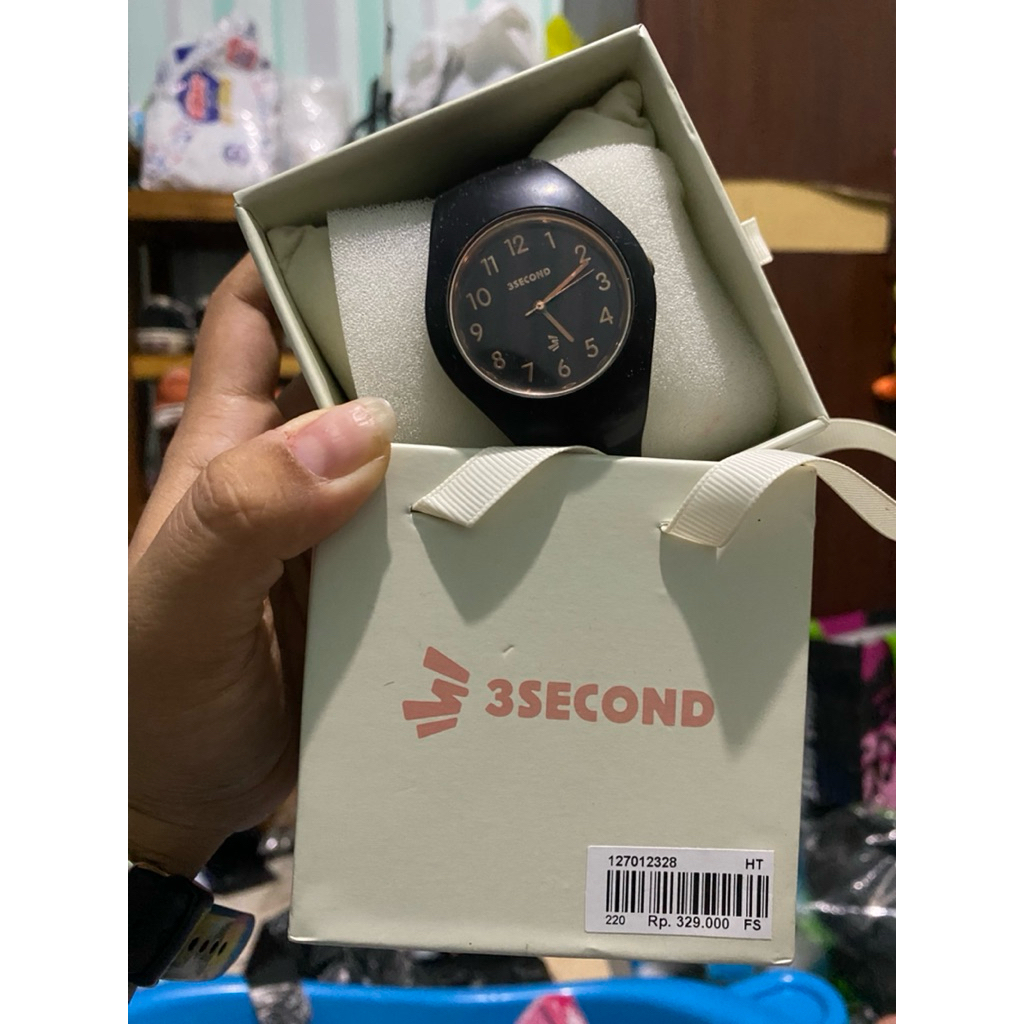ex Jam tangan 3second ori