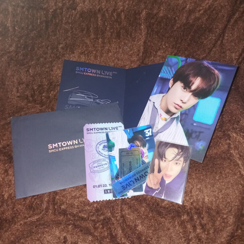 SMTOWN AR Ticket Doyoung NCT 127 Photocard Official Sale SMCU