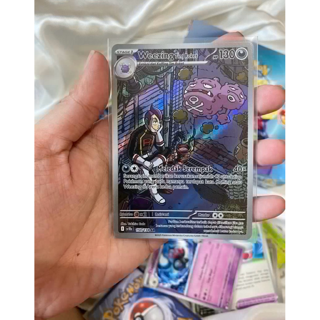 Kartu Pokemon / TCG Pokemon / Deck Pokemon / Pokemon Card / Weezing Card