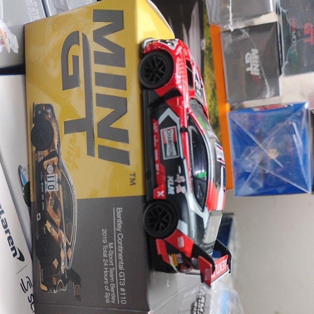 mini GT Bentley continental GT3 no 260