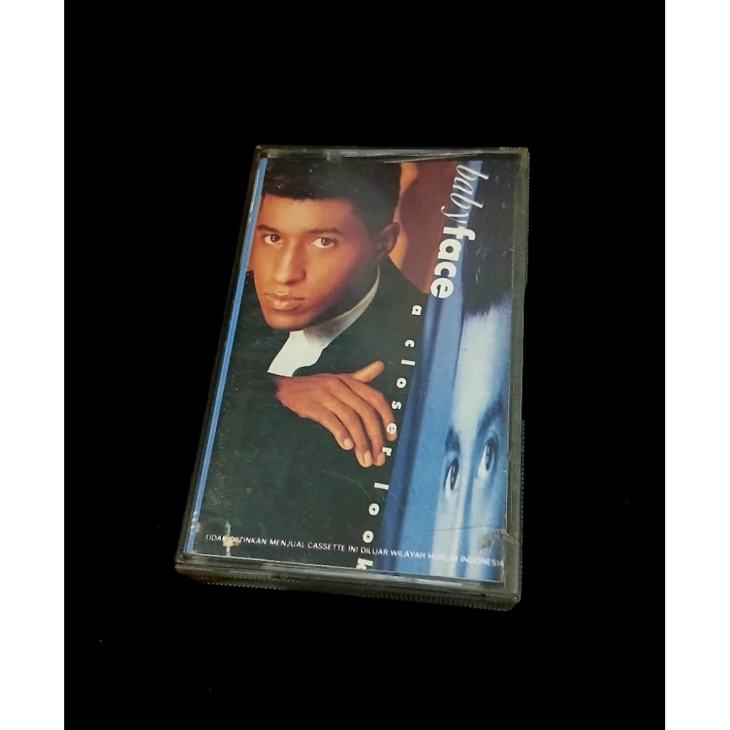 Kaset Pita BABY FACE - Closer Look || Cover Kusam Usia 1991 | Ada Tempelan Stiker