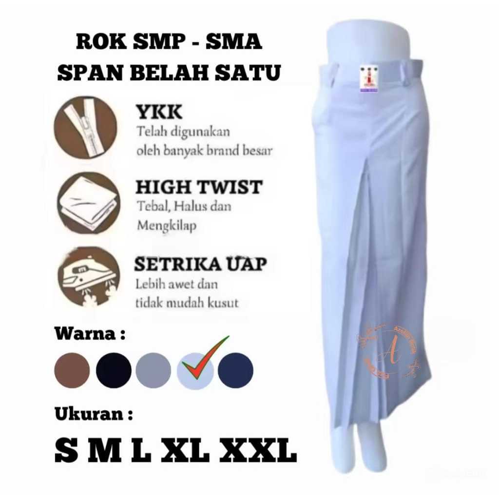 Rok sekolah span rempel 1 depan SMP/SMA Panjang