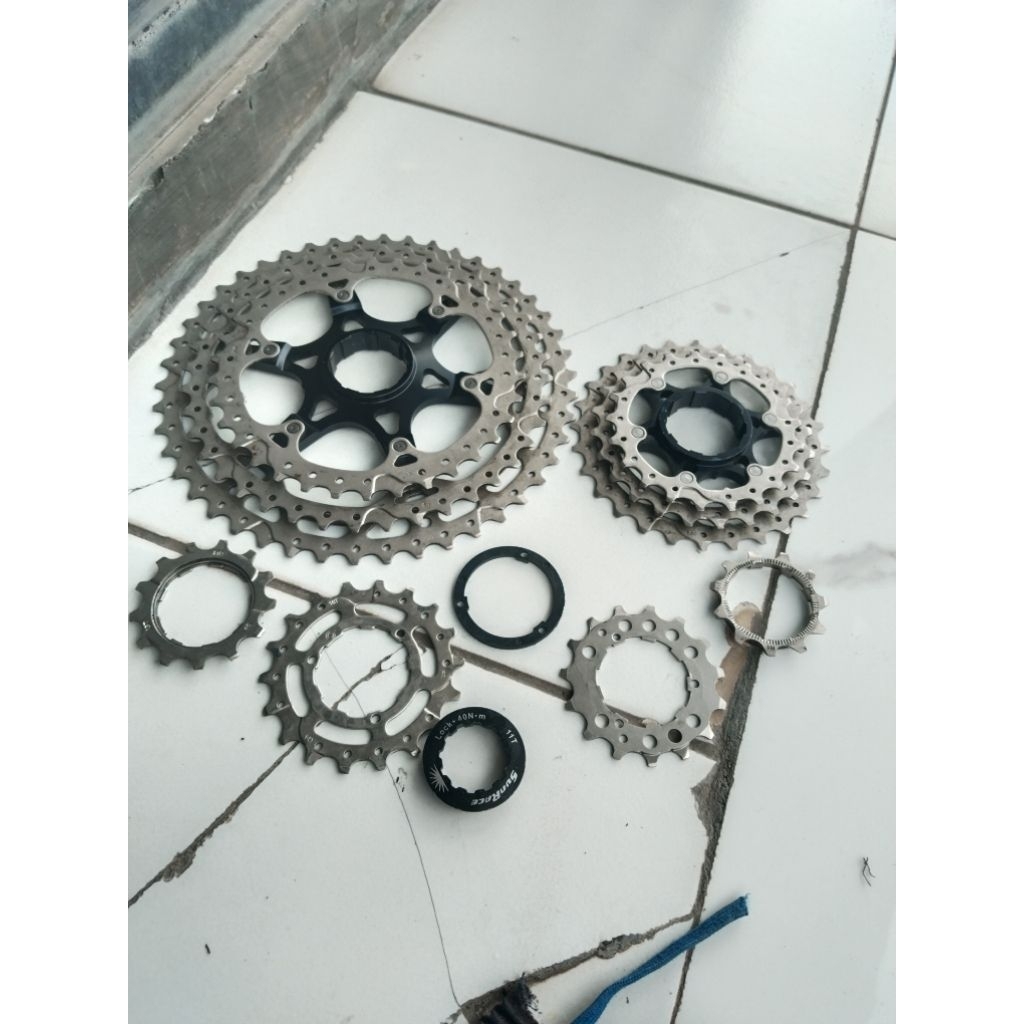 sprocket sunrace 10 speed 11-46t