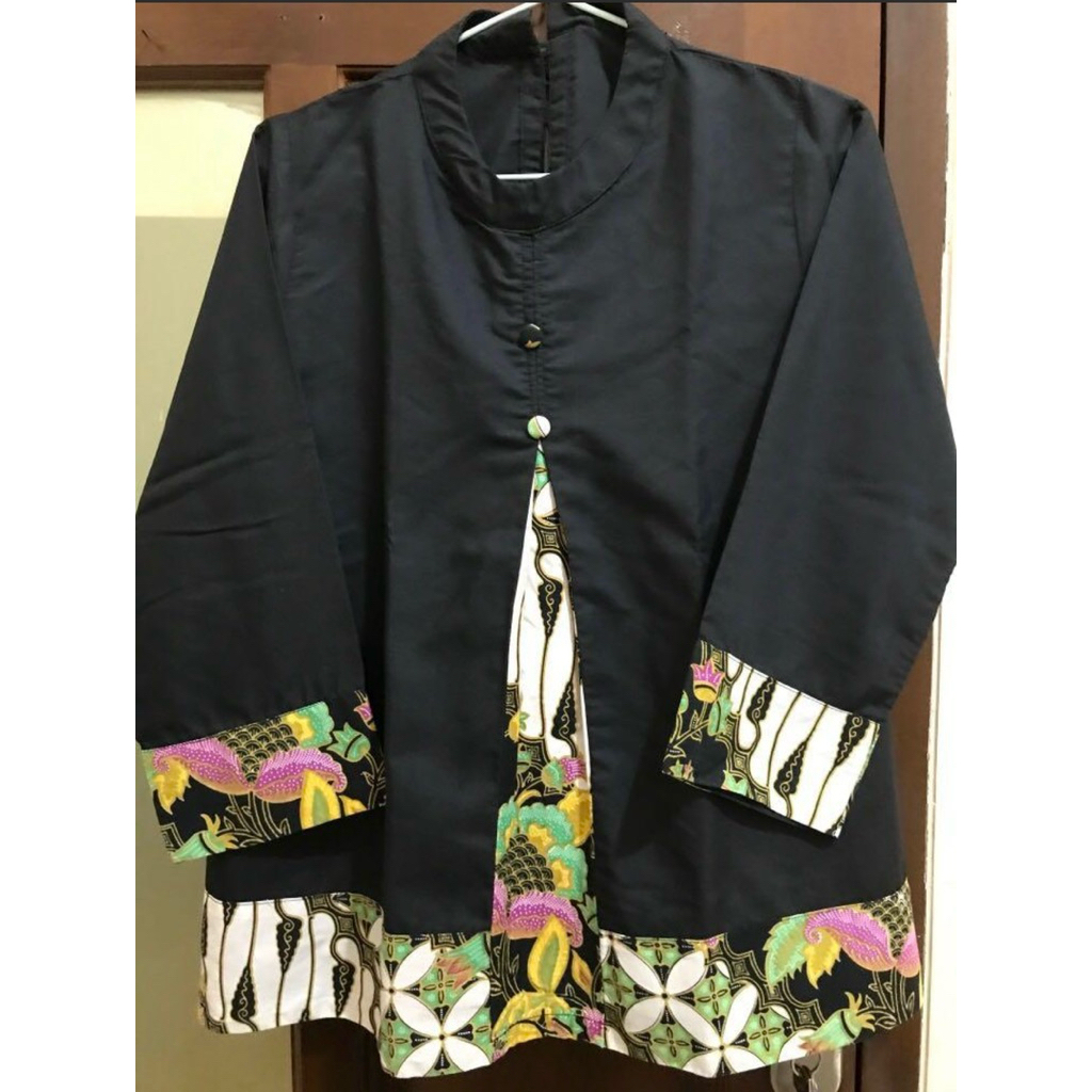 preloved baju batik wanita/batik kantor wanita/baju batik kerja