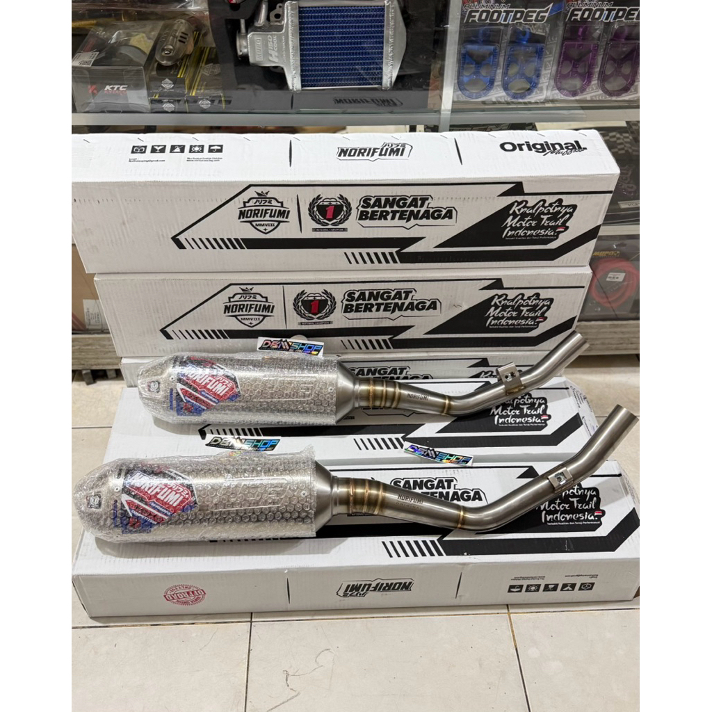 NORIFUMI ROKET 4 KOMPETISI TERBARU KLX CRF 150 L ORIGINAL
