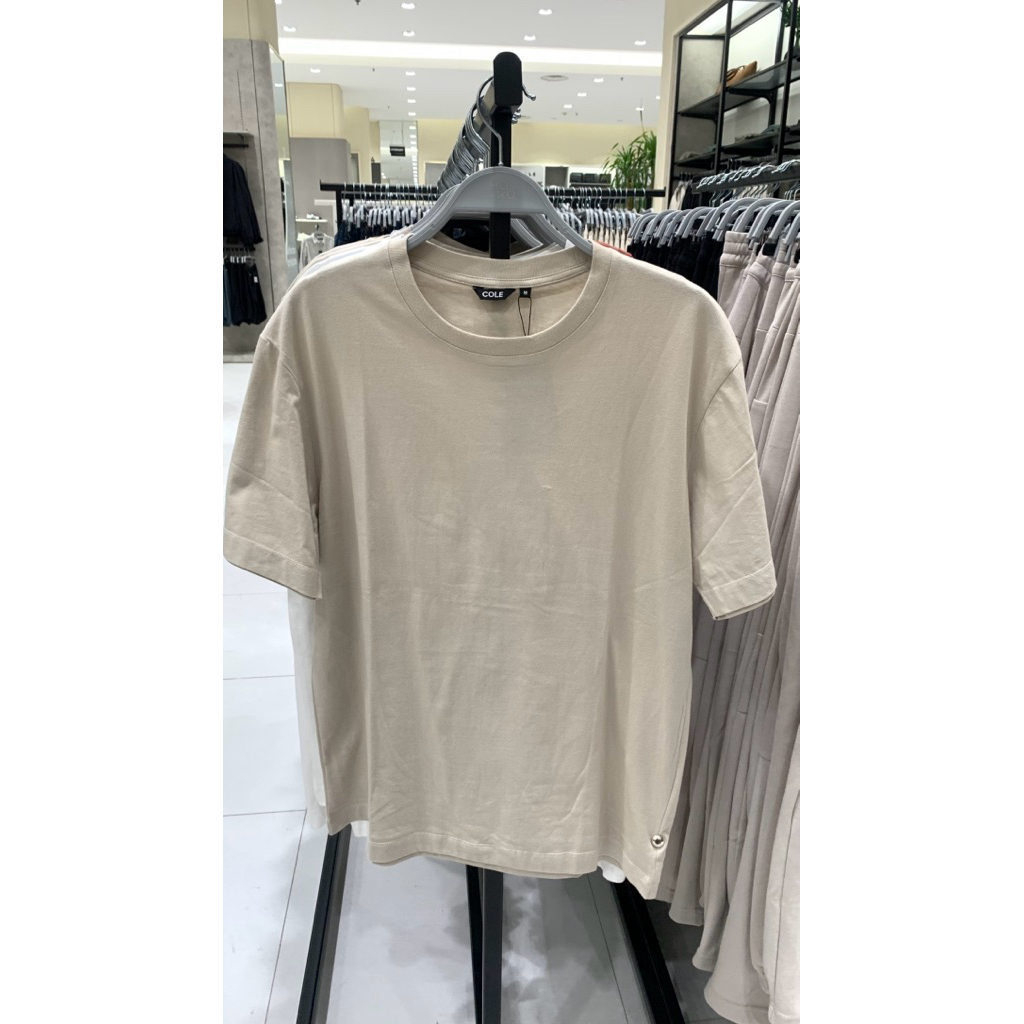 Kaos Polos Katun Cole Pria Reguler fit