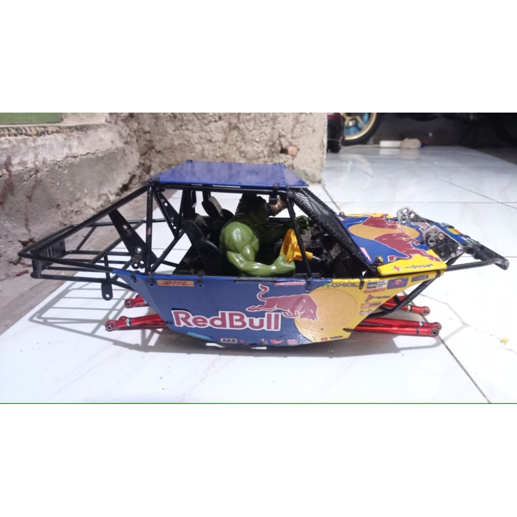 frame rc tubular wraith 1/10 metal