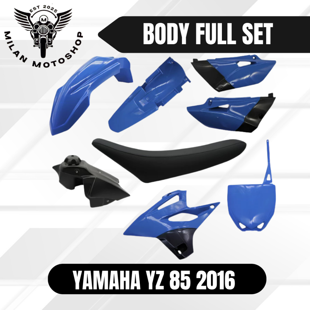 Body Full Set / Body Kit Plastik Motor YAMAHA YZ 85 2016 By MILANCROSS