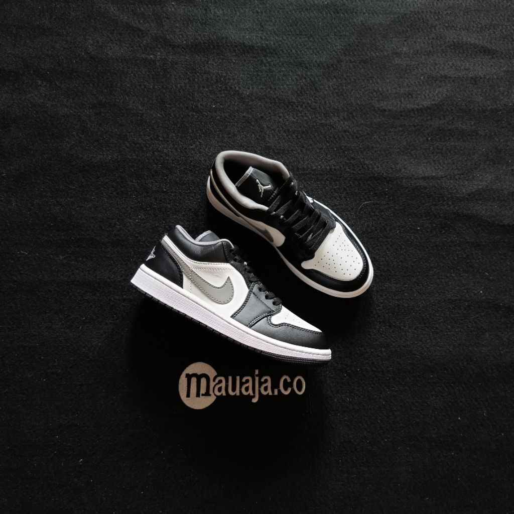 Nike Air Jordan 1 Low Black White Grey