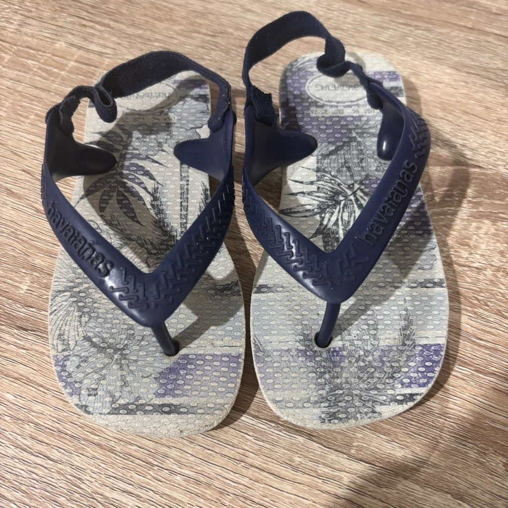 Havaianas Baby/Kids Sandals Preloved - Navy Tropical Series