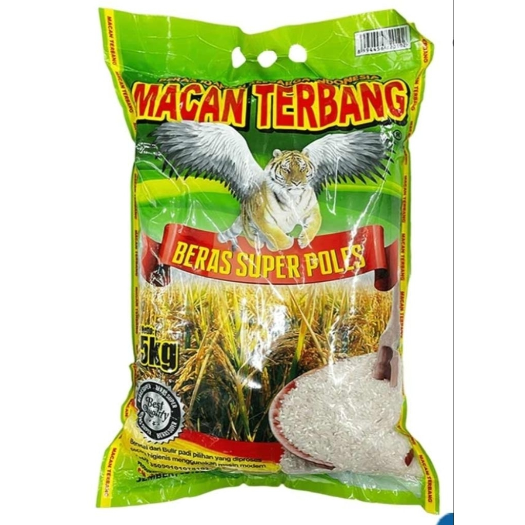 Beras Macan Terbang Premium 5 Kg