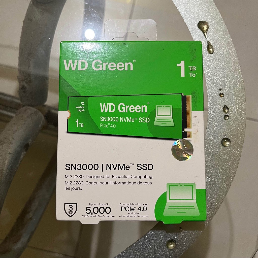 SSD WD Green SN3000 1TB Gen 4 - Garansi 2028