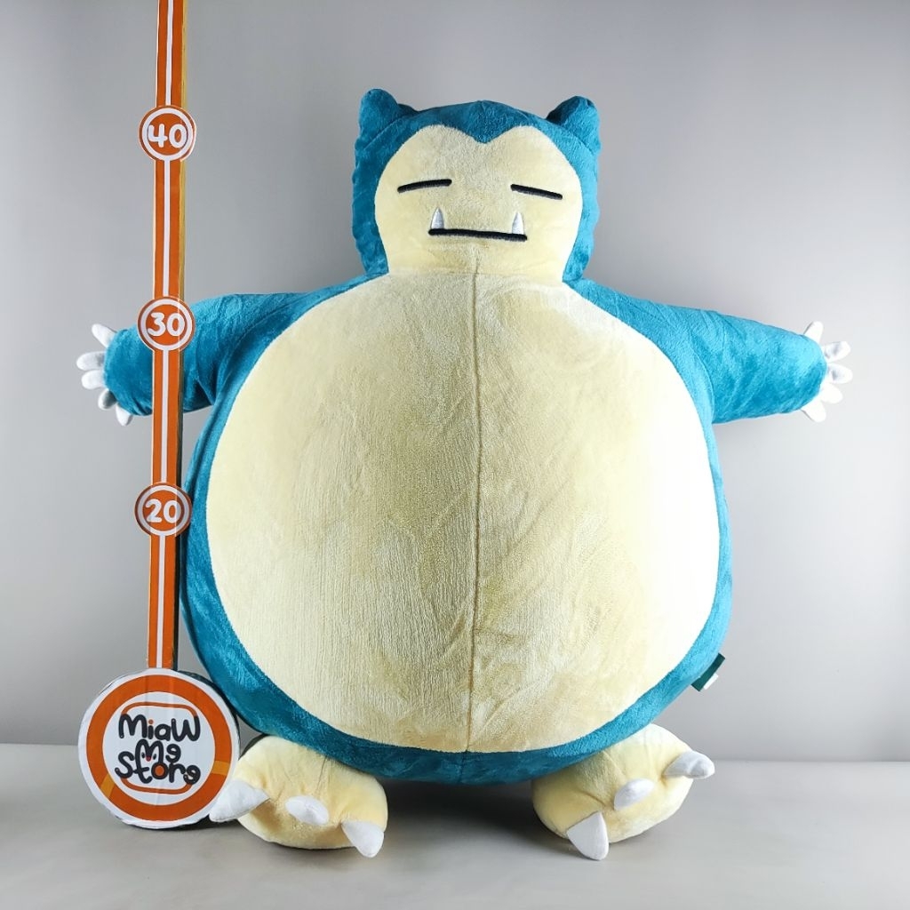 Boneka Pokemon Snorlax Jumbo Sangat Gembul Original Pokemon