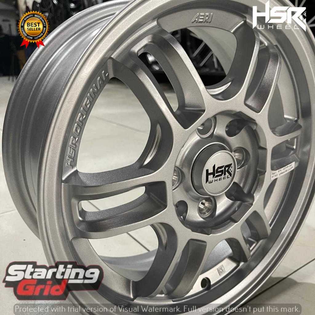 Velg Racing Standar Brio, Avanza, Xenia, Ayla, Agya R14 HSR AERI