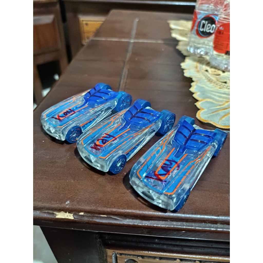 Hotwheels Loose Pharadox Bening Biru Jago Balap (Ex Race)