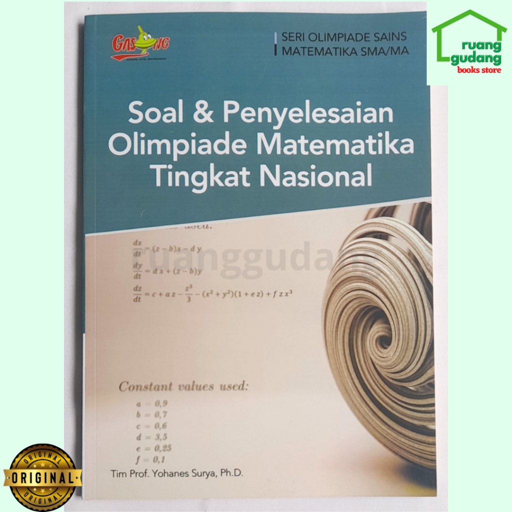 Soal & Penyelesaian Olimpiade Matematika SMA, tingkat Nasional, Seri Olimpiade Sains Fisika SMA Prof