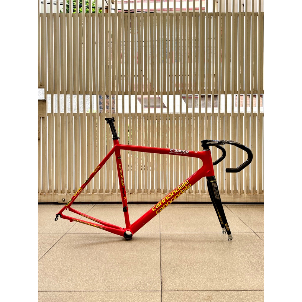 Frameset Cannondale Supersix Evo Himod Repainted Team Saeco - Size 56