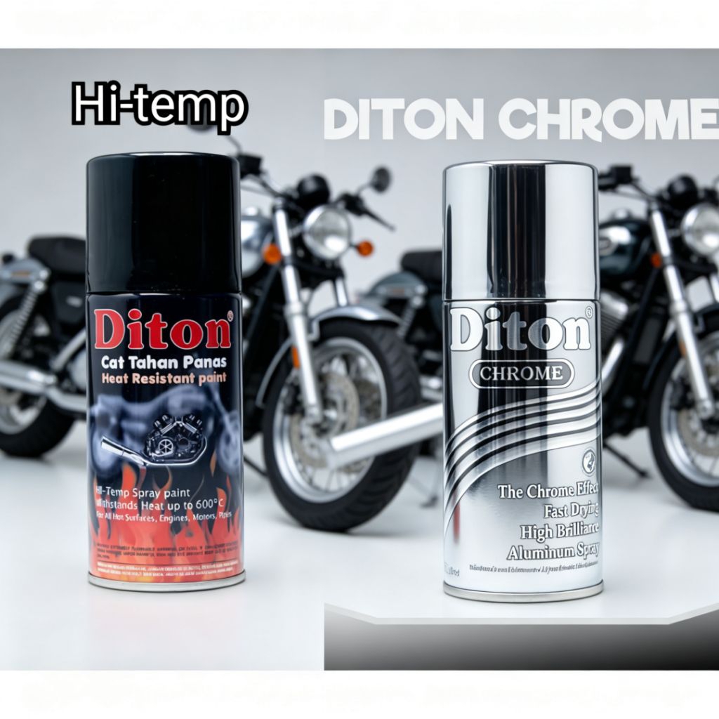 Diton cat semprot chrome & hi-temp 300cc
