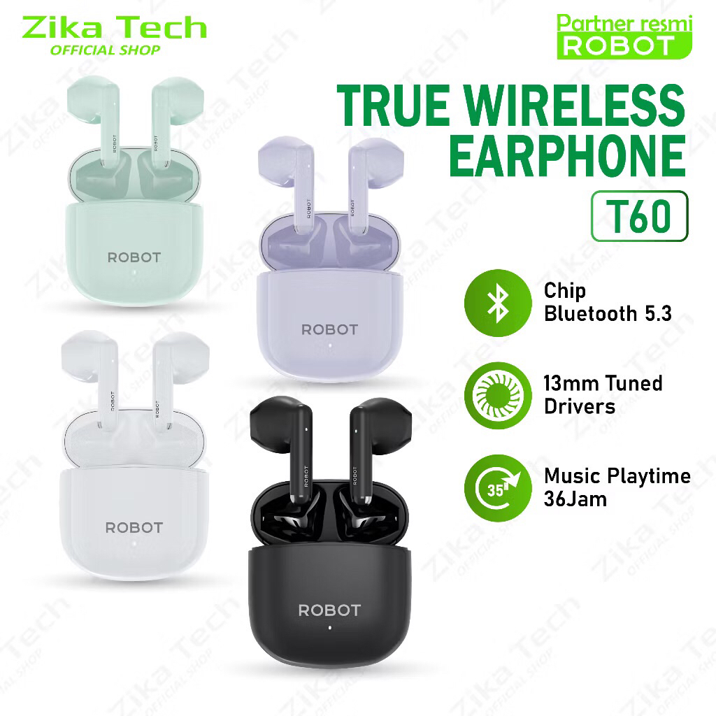 TWS ROBOT Airbuds T60