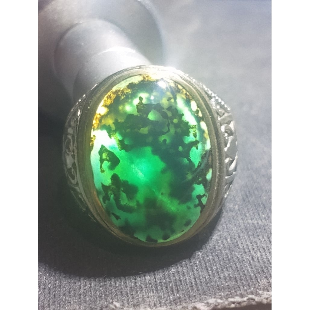 cincin bacan Coklat Merah cokmer super