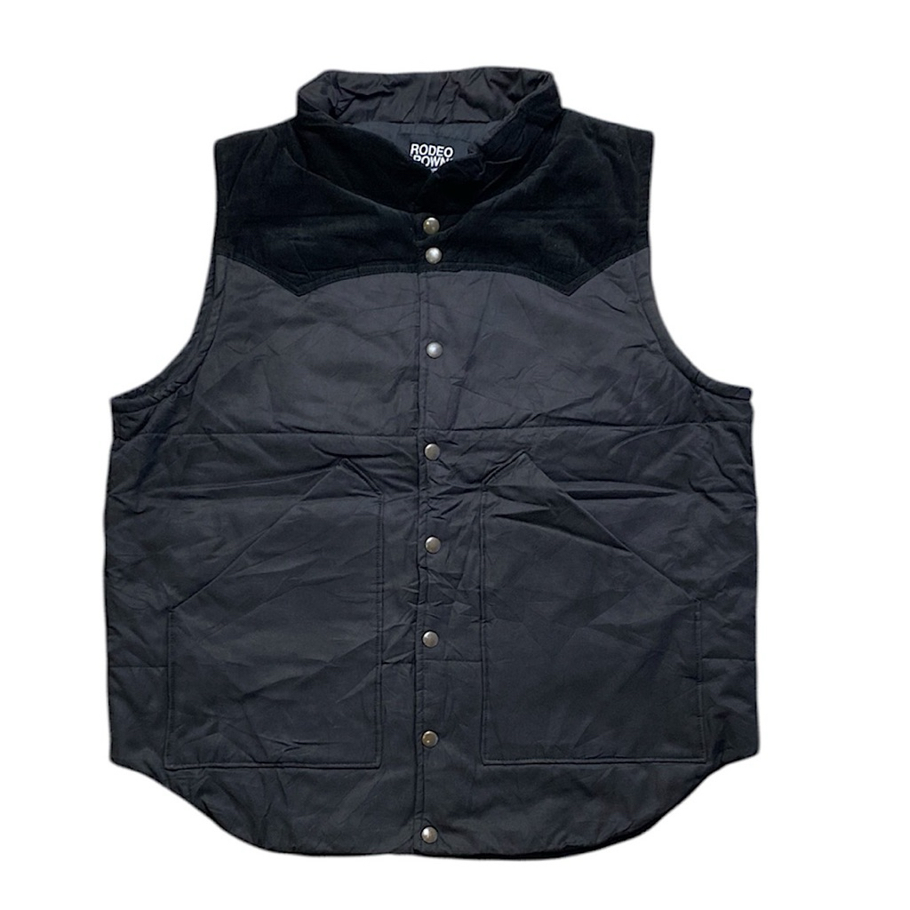 Rodeo Crowns western puffer vest rompi second