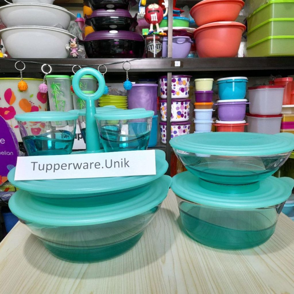 TUPPERWARE PAKET ELEGANZIA BOWL TOSCA