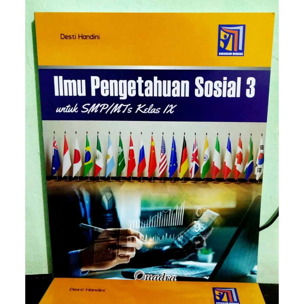 Buku IPS Kelas 9 SMP Kurikulum Merdeka Quadra